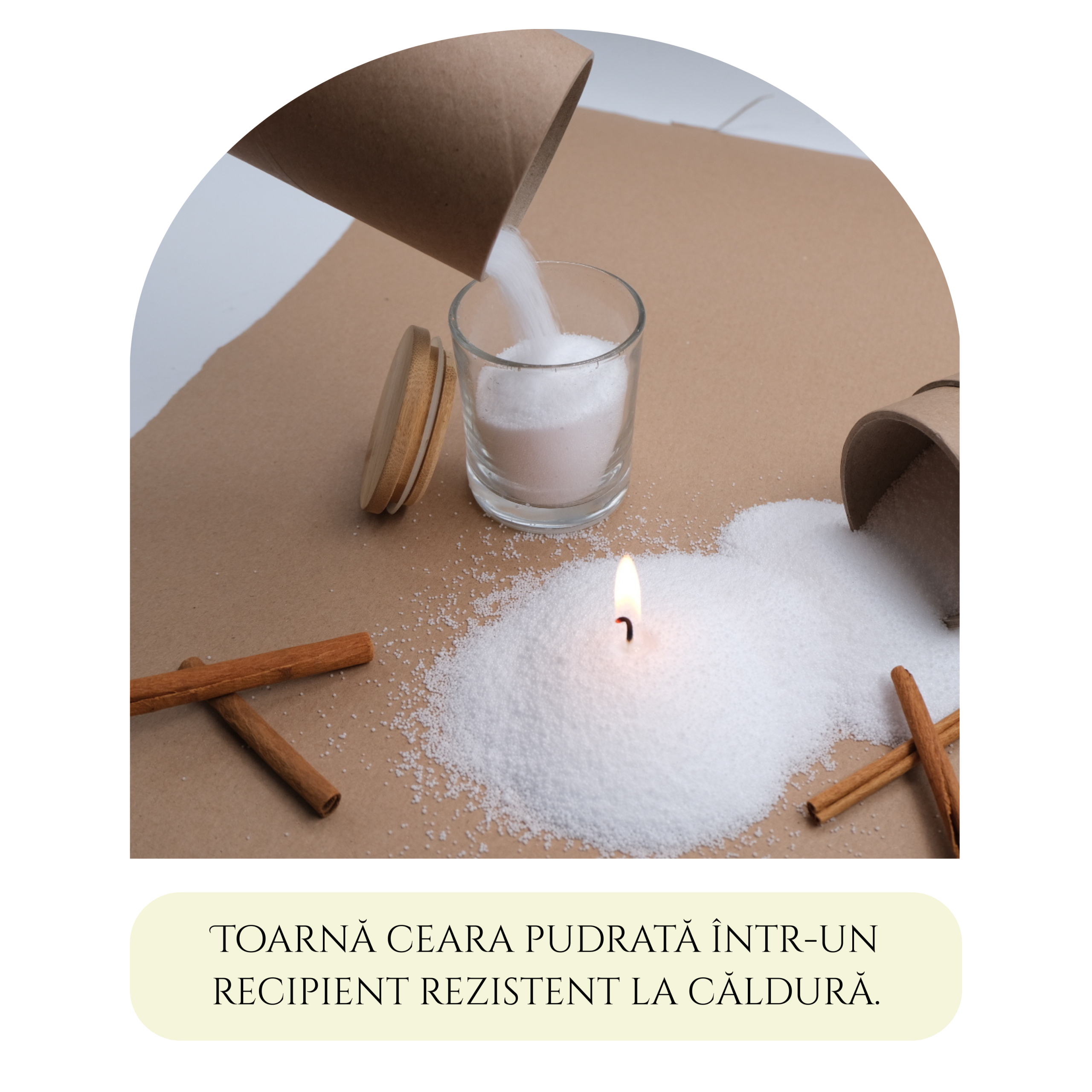 CRL ceară pudrată set 5 kg