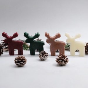 Lumânare Parfumată de Crăciun, turnată manual - Rudolf